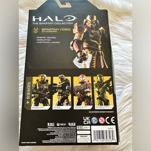 Jazwares Series 4 Halo The Spartan Collection Spartan Yoroi 6.5" Action Figure - Picture 3 of 4